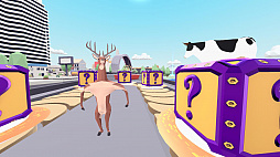 画像ギャラリー No.006のサムネイル画像 / 「ごく普通の鹿のゲーム DEEEER Simulator」，Steam版とXbox版のダウンロード開始が11月24日に前倒し。DLC“シカ最終進化パック”も同時発売
