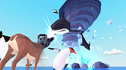 画像ギャラリー No.009のサムネイル画像 / 「ごく普通の鹿のゲーム DEEEER Simulator」，Steam版とXbox版のダウンロード開始が11月24日に前倒し。DLC“シカ最終進化パック”も同時発売
