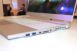画像ギャラリー No.008のサムネイル画像 / GIGABYTE，4K有機ELパネル採用のクリエイター＆ゲーマー向けノートPC「AERO 15 OLED」を発表。重量2kgでRTX 20搭載にも注目だ