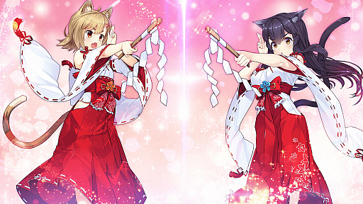 画像ギャラリー No.002のサムネイル画像 / ネコミミ巫女との共同生活が楽しめるPC（Steam）向け恋愛ADV「NekoMiko」が本日配信。期間限定で20％オフに