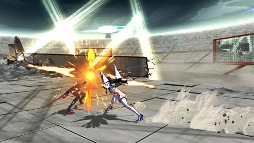 画像ギャラリー No.025のサムネイル画像 / 「BLAZBLUE CROSS TAG BATTLE」＆「キルラキル ザ・ゲーム -異布-」，闘神祭2018-19出展バージョンのプレイレポートをお届け