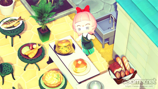 画像ギャラリー No.002のサムネイル画像 / 俺のコラボカフェ：Menu 040　「あつまれ どうぶつの森」のサンクスギビングデーで作られる「クラムチャウダー」は，隠し味がポイント