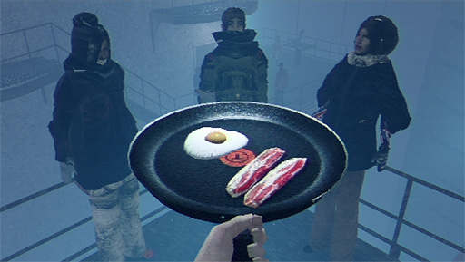 画像ギャラリー No.005のサムネイル画像 / 「Arctic Eggs」の目玉焼きを焼くフライパンが，なぜあそこまでツルツルなのかを考察する。俺のコラボカフェ：Menu 074