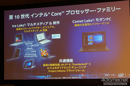 画像ギャラリー No.003のサムネイル画像 / Intelが提唱する次世代ノートPC「Project Athena」は，優れた「体験」が可能なノートPCを目指す