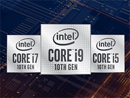画像ギャラリー No.001のサムネイル画像 / Intel,8C16T対応で最大5.3GHz駆動の「Comet Lake-H」ことノートPC向け第10世代Coreプロセッサを発表