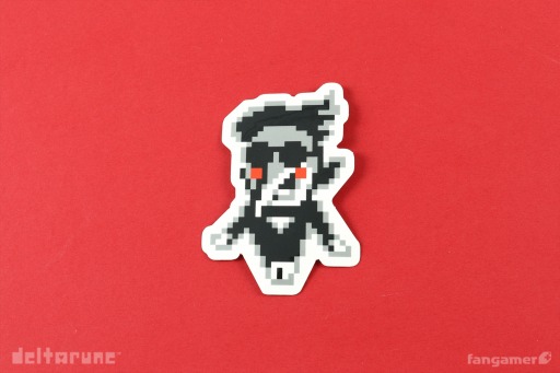 画像ギャラリー No.009のサムネイル画像 / 「DELTARUNE」のTシャツやぬいぐるみ，ピンバッジなど最新グッズ4点が発売