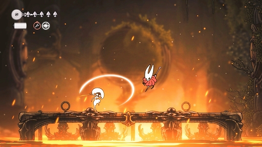 画像ギャラリー No.026のサムネイル画像 / 「Hollow Knight: Silksong」をプレイし，そしてクリアして感じたもの――それは不便さの奥に潜む鋭さ，過酷な試練を乗り越えた先に最高の体験