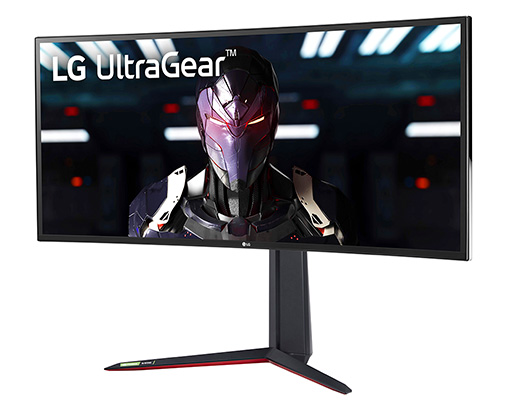 画像ギャラリー No.001のサムネイル画像 / LG，34型3440×1440ドットで144Hz表示＆G-SYNC Compatible対応の湾曲型液晶ディスプレイ「34GN850-B」を発売
