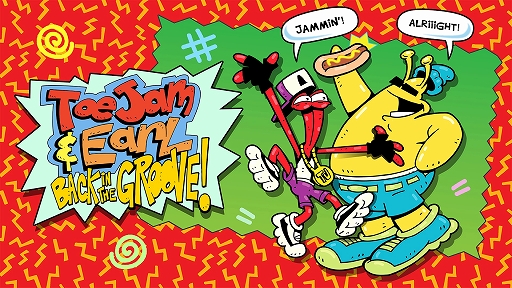 画像ギャラリー No.001のサムネイル画像 / Switch用「ToeJam ＆ Earl: Back in the Groove!」が本日配信。地球に墜落してバラバラになった宇宙船のパーツを回収するアクションゲーム