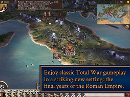 画像ギャラリー No.002のサムネイル画像 / RTS「ROME：Total War - Barbarian Invasion」が近日中にスマートフォン向けに登場。iPad版は税込600円で配信中