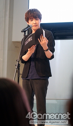 画像ギャラリー No.011のサムネイル画像 / 福山 潤さん，市川 蒼さんらがAGF2019に出演。「イケメン源氏伝 あやかし恋えにし」スペシャルステージをレポート