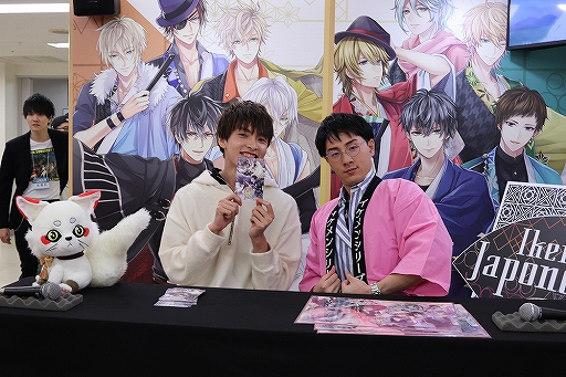 画像ギャラリー No.019のサムネイル画像 / 福山 潤さん，市川 蒼さんらがAGF2019に出演。「イケメン源氏伝 あやかし恋えにし」スペシャルステージをレポート