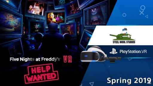 画像ギャラリー No.001のサムネイル画像 / SIE，人気ホラーゲームの最新作「Five Nights at Freddy's VR HELP WANTED」を発表。PS VR向けに2019年秋発売