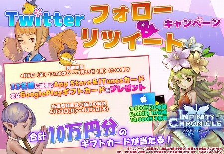 画像ギャラリー No.003のサムネイル画像 / 「インフィニティクロニクル」，事前登録者数が5000人を突破