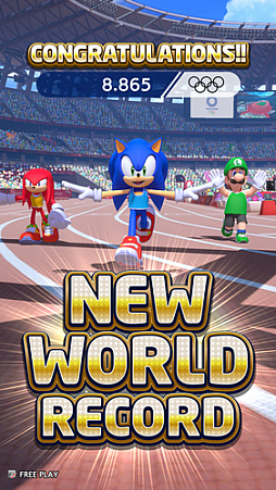 画像ギャラリー No.002のサムネイル画像 / 「マリオ＆ソニック AT 東京2020オリンピック アーケードゲーム」が稼働開始。東京オリンピックの観戦チケットが当たるキャンペーンも