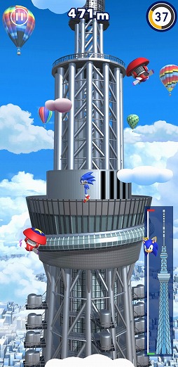 画像ギャラリー No.005のサムネイル画像 / 「ソニック AT 東京2020オリンピック」の配信がスタート。事前登録者数200万人達成の報酬も配布中