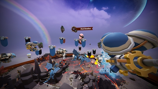 画像ギャラリー No.005のサムネイル画像 / 新作VRタイトル「Skyworld: Kingdom Brawl」がリリース。リアルタイムストラテジーとデジタルカードが融合した戦略性に富んだ対戦ゲーム