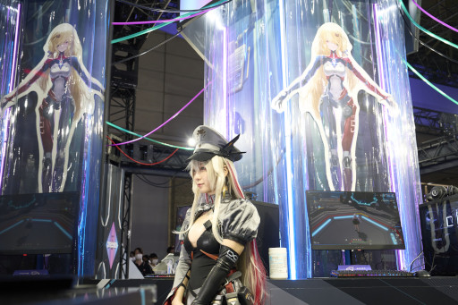 画像ギャラリー No.001のサムネイル画像 / Level InfiniteがTGS 2022公式レポートを公開。伊織もえさん，篠崎こころさんがブースに登場