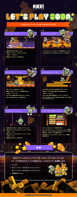 画像ギャラリー No.010のサムネイル画像 / 「勝利の女神：NIKKE」，新バージョンGOLDEN COIN RUSH実装。可愛いバニーガールに変身したソーダとアリスが登場