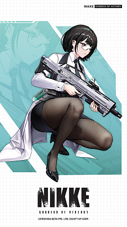 画像ギャラリー No.004のサムネイル画像 / 「勝利の女神：NIKKE」，アサルトライフルを使う火力型のニケ「マナ」が登場。最新バージョン「WISDOM SPRING」を本日実装