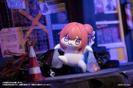 画像ギャラリー No.003のサムネイル画像 / 「勝利の女神：NIKKE」から謎の生物“DORO”のアクションフィギュアが登場。マグネット連結の手足により無限の可動域を確保