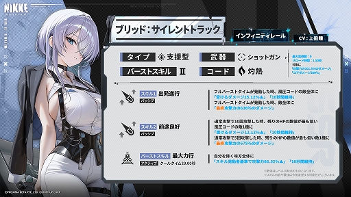 画像ギャラリー No.006のサムネイル画像 / 「NIKKE」，最新バージョン「TERMINUS TICKET」を本日実装。ディーゼル：ウィンタースイーツ，ブリッド：サイレントトラックが登場