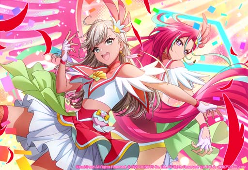 画像ギャラリー No.010のサムネイル画像 / 「グルミク」x「トロピカル〜ジュ！プリキュア」コラボイベントがスタート。原曲「あこがれ Go My Way!!」を実装