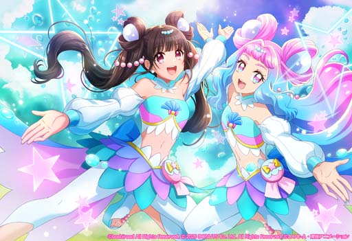 画像ギャラリー No.011のサムネイル画像 / 「グルミク」x「トロピカル〜ジュ！プリキュア」コラボイベントがスタート。原曲「あこがれ Go My Way!!」を実装