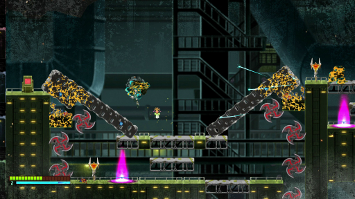 画像ギャラリー No.018のサムネイル画像 / ガレキと時を操るパズルアクション「GIGA WRECKER ALT.」プレイレポート。新エリアやヒントキャラクターが追加され，遊びやすくパワーアップ