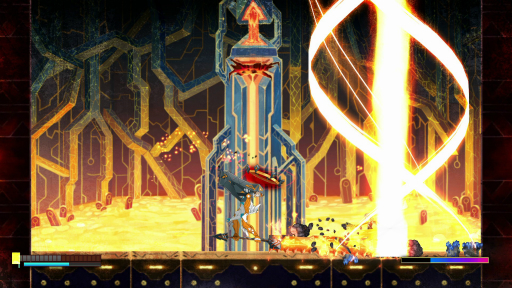 画像ギャラリー No.032のサムネイル画像 / ガレキと時を操るパズルアクション「GIGA WRECKER ALT.」プレイレポート。新エリアやヒントキャラクターが追加され，遊びやすくパワーアップ