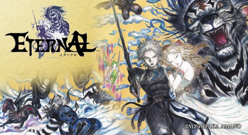 画像ギャラリー No.005のサムネイル画像 / 「ETERNAL」，キャラクターデザインに天野喜孝氏を起用。キービジュアルと設定画の一部，インタビュー動画が公開に