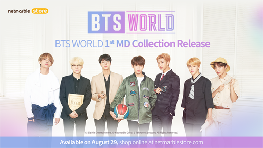 画像ギャラリー No.001のサムネイル画像 / 「BTS WORLD」，OSTアルバムの限定版パッケージと新商品3種がネットマーブルストアで販売開始