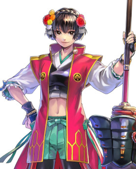 画像ギャラリー No.007のサムネイル画像 / 茜屋日海夏さんのおすすめ筋トレは“●●●”。「戦国BASARA バトルパーティー」，新武将“小松姫”実装直前インタビュー