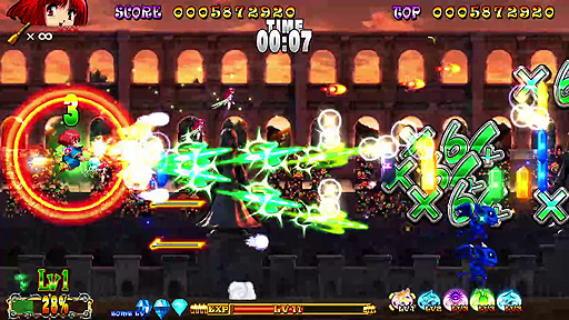 画像ギャラリー No.002のサムネイル画像 / PC版「コットンリブート!」の配信がSteamで本日スタート。約30年前に登場した魔女っ娘STG“コットン”のアレンジ移植版