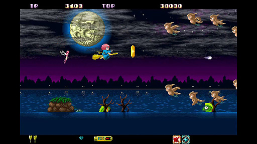画像ギャラリー No.005のサムネイル画像 / PC版「コットンリブート!」の配信がSteamで本日スタート。約30年前に登場した魔女っ娘STG“コットン”のアレンジ移植版