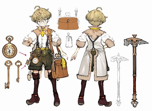 画像ギャラリー No.015のサムネイル画像 / ライザはこうして生まれた。「ライザのアトリエ 〜常闇の女王と秘密の隠れ家〜」キャラクターデザインの変遷を，細井Pとトリダモノ氏が語る