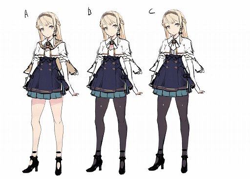 画像ギャラリー No.022のサムネイル画像 / ライザはこうして生まれた。「ライザのアトリエ 〜常闇の女王と秘密の隠れ家〜」キャラクターデザインの変遷を，細井Pとトリダモノ氏が語る