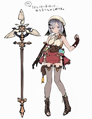 画像ギャラリー No.029のサムネイル画像 / ライザはこうして生まれた。「ライザのアトリエ 〜常闇の女王と秘密の隠れ家〜」キャラクターデザインの変遷を，細井Pとトリダモノ氏が語る