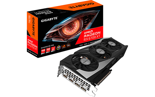 画像ギャラリー No.002のサムネイル画像 / GIGABYTE，PowerColor，玄人志向からRadeon RX 6700 XT搭載カードが発売に。価格は7万円台前半〜10万円台前半