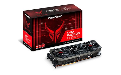 画像ギャラリー No.004のサムネイル画像 / GIGABYTE，PowerColor，玄人志向からRadeon RX 6700 XT搭載カードが発売に。価格は7万円台前半〜10万円台前半