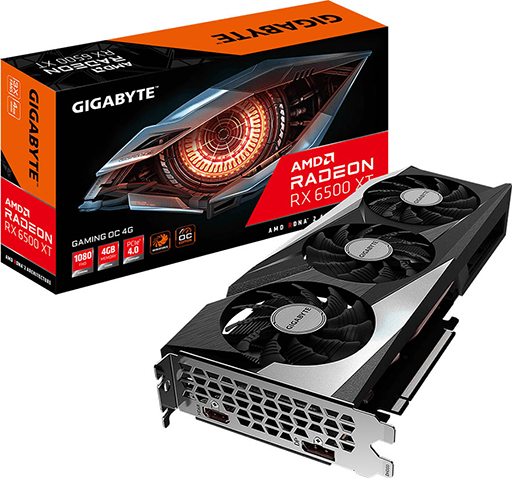 画像ギャラリー No.004のサムネイル画像 / 玄人志向とPowerColor，ASRock，GIGABYTE製RX 6500 XTカードが国内発売。価格は3万円前後から3万円台後半に
