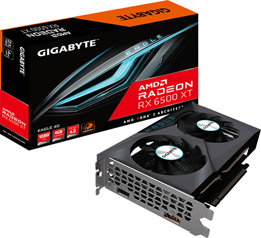 画像ギャラリー No.005のサムネイル画像 / 玄人志向とPowerColor，ASRock，GIGABYTE製RX 6500 XTカードが国内発売。価格は3万円前後から3万円台後半に