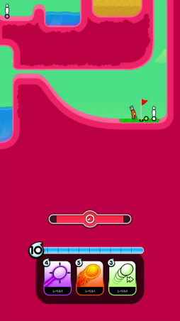 画像ギャラリー No.006のサムネイル画像 / 誰よりも早くカップインを狙え！ スマホ向けゴルフゲーム「Golf Blitz」を紹介する「（ほぼ）日刊スマホゲーム通信」第2017回