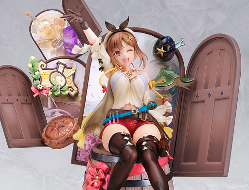 画像ギャラリー No.001のサムネイル画像 / 「ライザのアトリエ」，ライザのフィギュアがシリーズ25周年記念仕様で登場。トリダモノ氏の描きおろしイラストを立体化