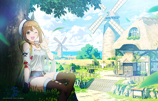 画像ギャラリー No.001のサムネイル画像 / アニメ「ライザのアトリエ 〜常闇の女王と秘密の隠れ家〜」，Blu-ray＆DVDシリーズの販売決定。9月20日発売予定の第1巻ジャケットイラスト公開