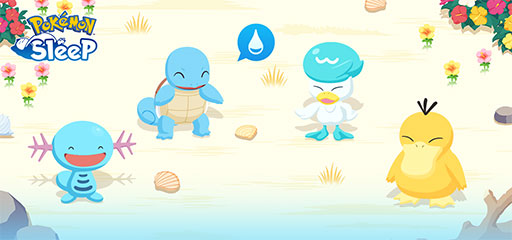 画像ギャラリー No.004のサムネイル画像 / 「Pokémon Sleep」，伝説のポケモン「スイクン」が登場するイベント「スイクンリサーチ」を9月上旬に開催。ウパーとヌオーも8月19日に登場