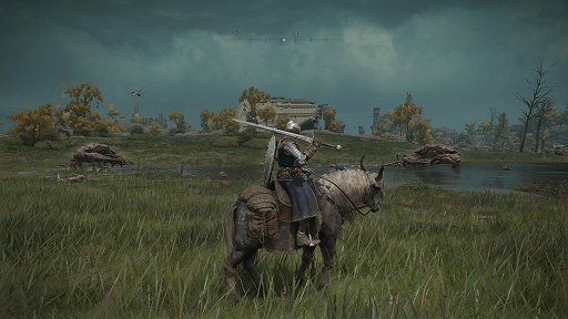 画像ギャラリー No.005のサムネイル画像 / 「ELDEN RING」は，広大なフィールドのどこでも死ねる。ネットワークテスト先行プレイレポート