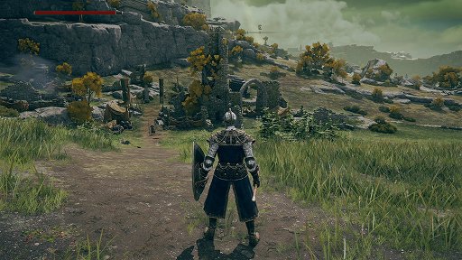 画像ギャラリー No.006のサムネイル画像 / 「ELDEN RING」は，広大なフィールドのどこでも死ねる。ネットワークテスト先行プレイレポート