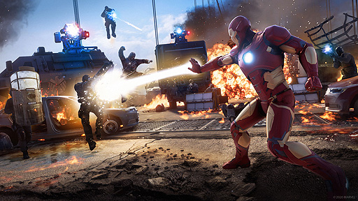 画像ギャラリー No.003のサムネイル画像 / 「Marvel's Avengers」が本日リリース。マーベルヒーロー達の完全オリジナルストーリーが展開する三人称視点アクションADV