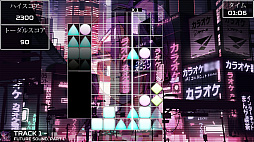 画像ギャラリー No.002のサムネイル画像 / Switch用ソフト「アキハバラ リズム アンド リミックス」が6月27日に配信。音楽に合わせて同じ図形を積み上げて消す音ゲー＋パズルゲーム